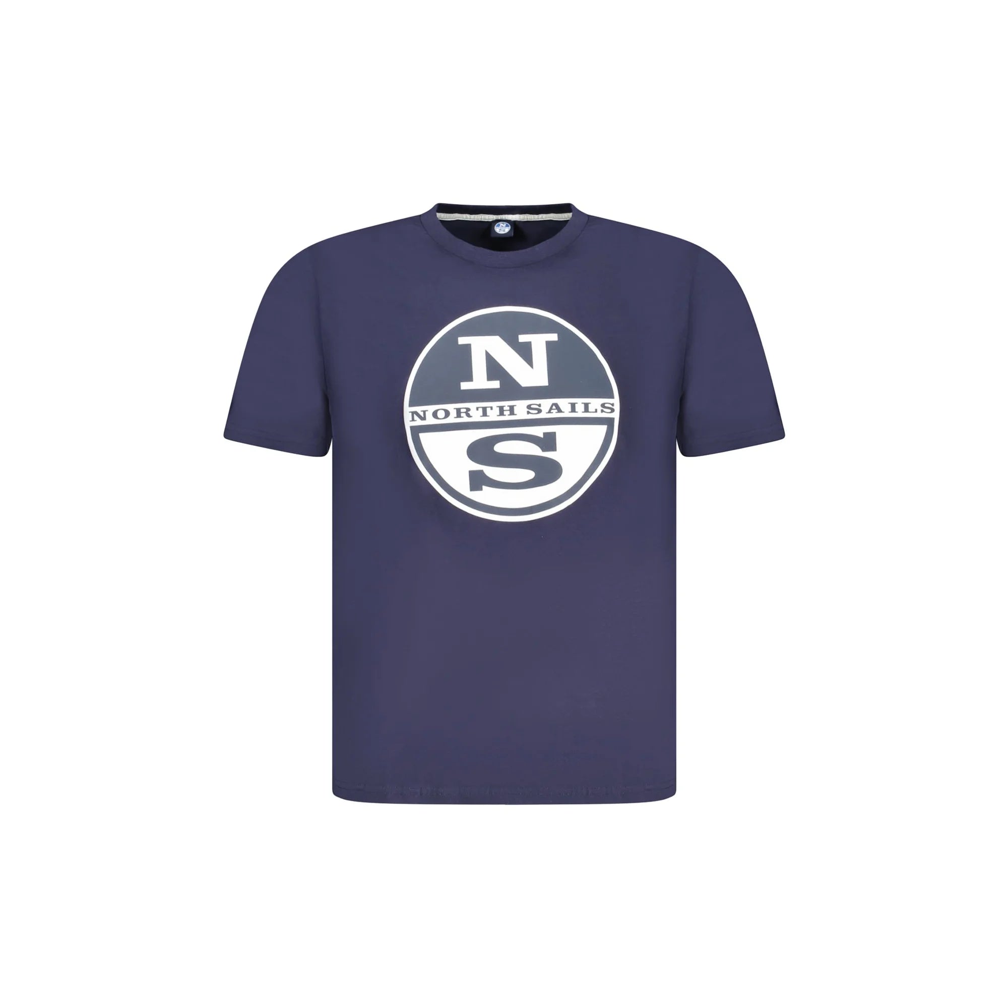 North Sails T-Shirt Maniche Corte Uomo Blu Stampa Logo - foto prodotto